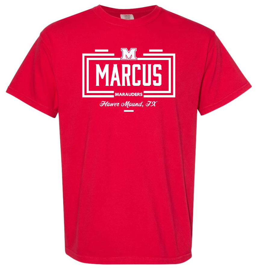 Marcus Short Sleeve in Red